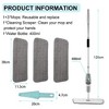 Spray Mop for Floor Cleaning, 360Rotatable Mop with 4 Washable Pads - 3 of 4