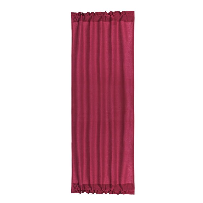 PiccoCasa Thermal Insulated French Blackout Single Panel Door Room Darkening Curtain Panel, 1 of 7
