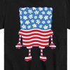 Boys' - SpongeBob SquarePants - Silhouette Stars Stripes Short Sleeve Graphic T-Shirt - 2 of 4