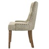 Lyngins Set of 2 Luxury Tufted Dining Chair with Nailhead Trim & Compact Legs, Velvet Upholstered Kitchen Chair, Side Chair for Dining Room - 2 of 4