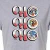 Women's - Disney - Ho Ho Ho Cropped Graphic T-Shirt - image 2 of 4