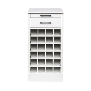 CLIHOME Modular 24 Wine Bar Cabinet Buffet Cabinet, Decorative Storage Cabinets With Drawer - 1 of 4