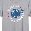 Women's - Teenage Mutant Ninja Turtles - Born Raised USA Oversized Graphic T-Shirt - 2 of 4