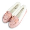 Jessica Simpson Womens Micro-Suede Moccasin with Velvet Bow - 3 of 4