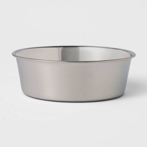 Non-Skid Stainless Steel Dog Bowl - Boots & Barkley™ - 1 of 3