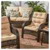Kensington Garden 24"x22" Outdoor High Back Chair Cushion - 3 of 4