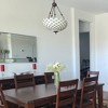 Amora Lighting Tiffany Style 3 Lights White Ceiling Hanging Pendant Lamp 18" Wide - 4 of 4