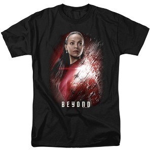 Star Trek Beyond Uhura Poster Adult T-Shirt Black 3X Large - 1 of 4