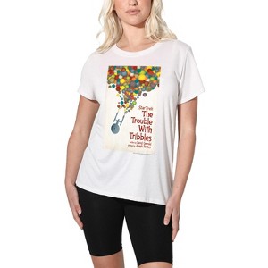 Women's Star Trek Tos Episode 44 Loose T-Shirt White - 1 of 4