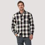 Wrangler Men's Regular Fit ATG Plaid Long Sleeve Button-Down Shirt