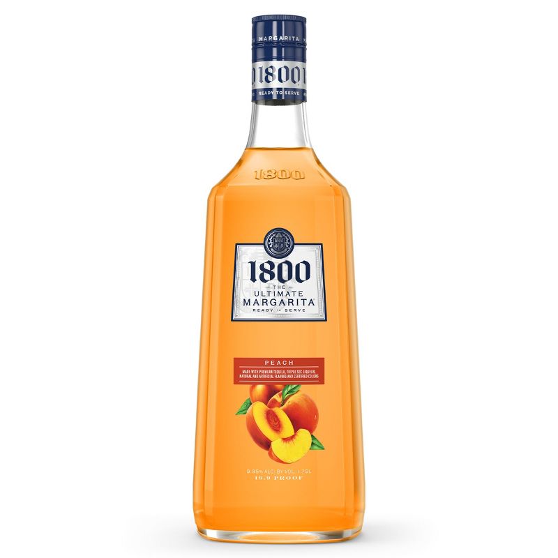 1800 Ultimate Peach Margarita - 1.75L Bottle, 1 of 10