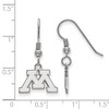 Black Bow Jewelry Sterling Silver Minnesota Golden Gophers NCAA Dangle Earrings - 2 of 3