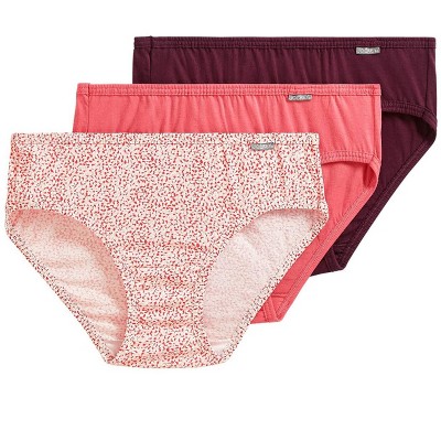 Jockey Women's Underwear Elance String Bikini - 3 Pack, Wild Orchid/Clove  Geo/Dusk Blue, 4 at  Women's Clothing store