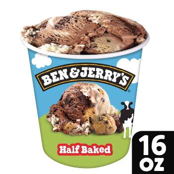 Ben & Jerry's Half Baked Chocolate & Vanilla Ice Cream - 16oz