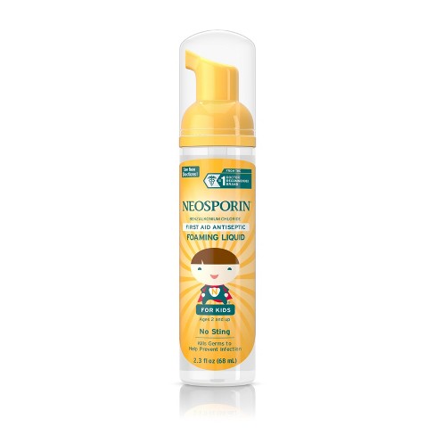 Download Neosporin Wound Cleanser For Kids 2 3oz Target