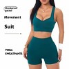 Yoga Set with Sports Bra and Shorts - 4 of 4