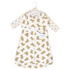 Hudson Baby Cotton Long-Sleeve Wearable Sleeping Bag, Sack, Blanket, Teddy Bear Long Sleeve - 2 of 4