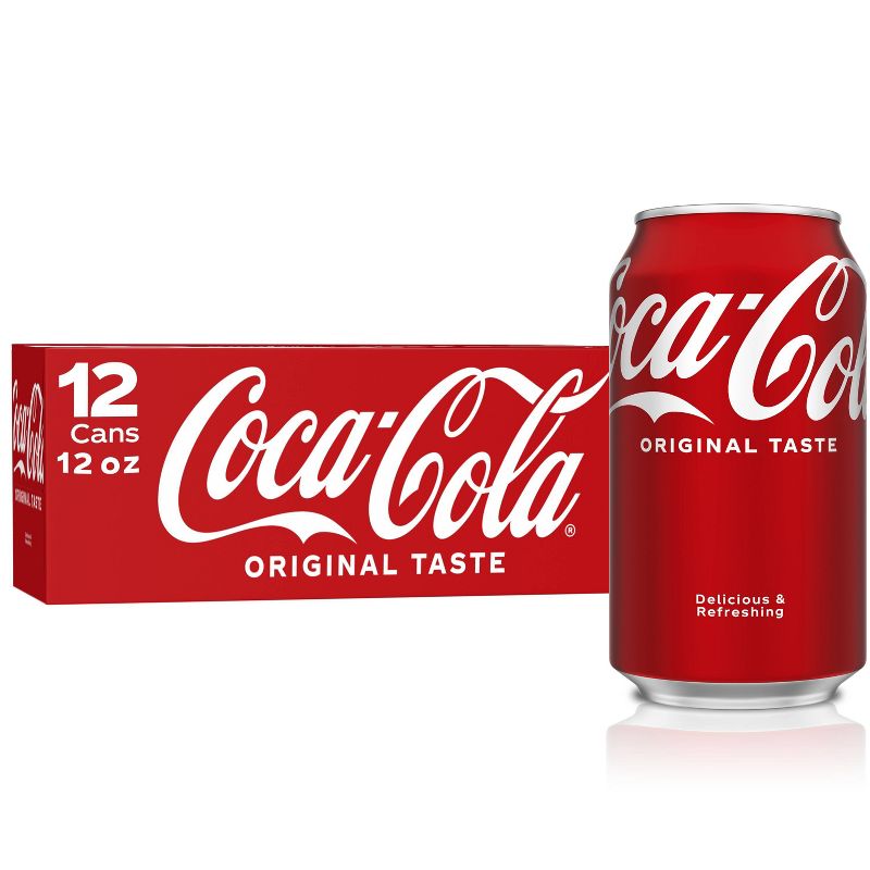 Coca-Cola - 12pk/12 fl oz Cans, 1 of 16