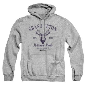 Men's Grand Teton National Park Moose Icon Pull-Over Hoodie - 1 of 4