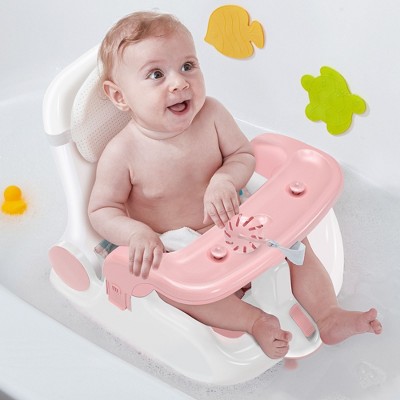 BabyBond Baby Bath Seat with Sitting & Lying 2 Modes