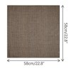 INSPIRE CHIC Women Polka Dots Cotton Linen Retro Solid Color Plain Square Neck Scarves 1Pc - 3 of 4