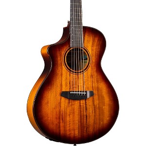 Breedlove Pursuit Exotic All Myrtlewood Left-Handed Concert Acoustic-Electric Guitar Tiger's Eye - 1 of 4