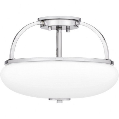 Quoizel Lighting Easton 3 - Light Semi-Flush Mount in  Polished Chrome