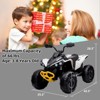 Kids Ride On Electric ATV, 12V Ride On Toy, Toddler Battery Powered 4-Wheeler Quad ATV Car with 2x35W Motors, High Low Speeds, LED Lights, Music - 3 of 4