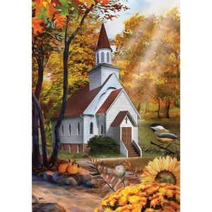 Briarwood Lane Fall Garden Flag 12x18 For Outdoor Autumn Church Sunset For Fall Garden Flag Flags For Outside - 1 of 4
