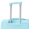 Infurnic Bag and Luggage Sets Hardshell  8 PCS with 360° Spinners Lightweight Suitcase, DurableTravel Suitcase, Green, 17.7"*11.6"*28.3" - 2 of 4