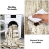 Area Rugs for Living Room Washable Rug Abstract Modern Neutral Large Soft Stain Resistant Non-Slip Mat Carpets for Bedroom Indoor Home Office Carpet - 4 of 4