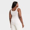 Women's Slim Fit Layered Tank Top - A New Day™ - 2 of 3