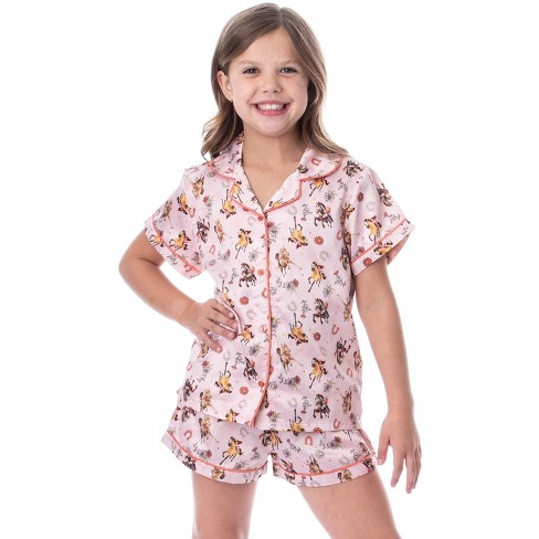 Wildkin Kids 2-piece Button Down Polyester Flannel Pajama Set For