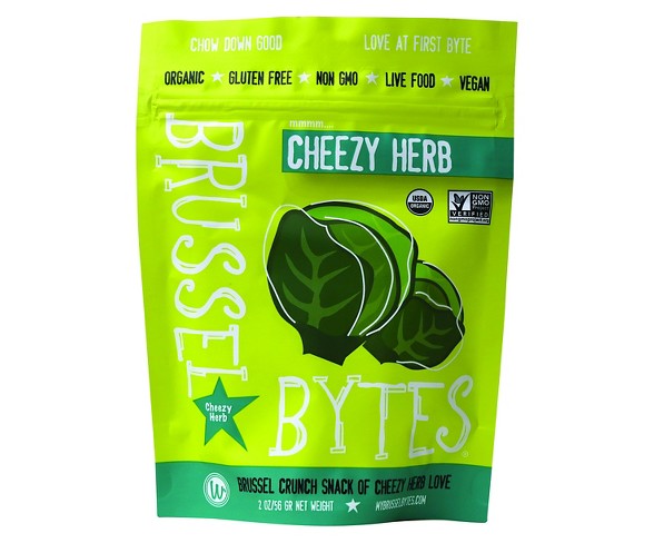 Wonder Cheezy Herb Brussel Bytes 2 oz