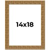 PosterPalooza | Sculpted Black Picture Frame - UV Acrylic, Foam Board Backing, Hanging Hardware - 2 of 4
