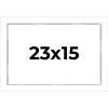 PosterPalooza | Modern Shadow Box 1" Depth White Picture Frame - UV Acrylic, Backing Board, Hanging Hardware - 2 of 4
