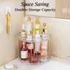 LunaLulinlk 2-Tier Plastic Non-Slip Lazy Susan Organizer 10.63'' for Dining Room, Kitchen Counter Turntable Spice Rack - 4 of 4
