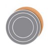 Dainty Home Marble Cork 15" Round  Placemats Set Of 2 - 2 of 3