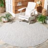 Courtyard CY8520 UV & Stain Resistant Non-Shedding Power Loomed Indoor/Outdoor Rugs - Safavieh - 2 of 4