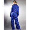 Jess by Meiko Women's Half Zip Pullover and Cargo Pants Set - 4 of 4