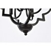 Elegant Lighting Sandara 4 lights pendant in black - 4 of 4