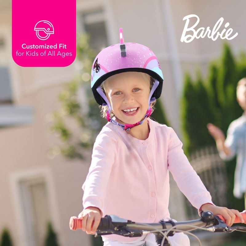 Barbie Helmet for Kids Adjustable Fit Ages 3+, 3 of 7