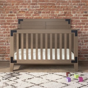 Child Craft Lucas 4-in-1 Convertible Crib, Converts to Day Bed, Toddler Bed and Full Size Bed, 3 Mattress Positions, Baby Safe Finish (Dusty Heather) - 1 of 4