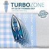 Bartnelli Patent 54"x15" Ironing Board Cover, Scorch-Resistant, Park & Turbo Zone, Made In Europe - 3 of 4
