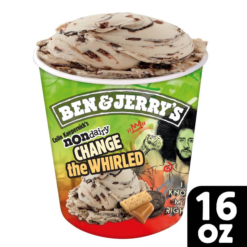 Ben &#38; Jerry&#39;s Non-Dairy Change The Whirled Caramel Frozen Dessert - 16oz, 1 of 7