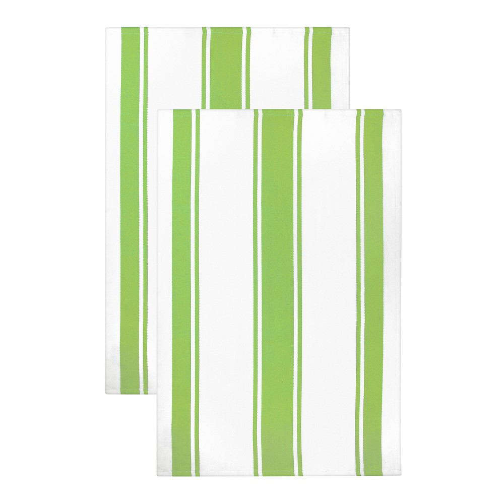 Photos - Towel 2pk Kitchen  Green - MU Kitchen