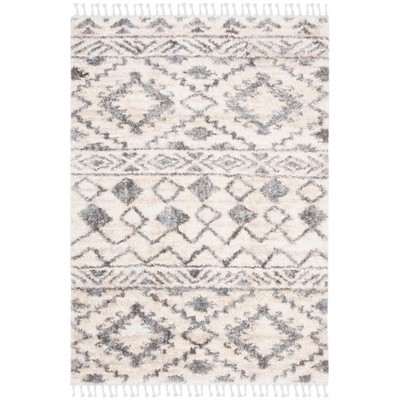 Berber Fringe Shag BFG606 Power Loomed Rug - Safavieh