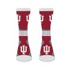 NCAA Indiana Hoosiers Large Crew Socks: Cushioned Heel & Toe, Team Logo Design - 2 of 3