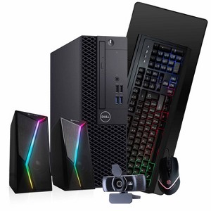Dell Windows 11 Desktop Computer | Intel 8th Gen Hexa Core | 16GB DDR4 RAM | 500GB SSD | Home or Office Optiplex PC | Manufacturer Refurbished - 1 of 4