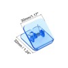 Unique Bargains Multifunctional Office Picture Paper Square Bag Clip 10 Pcs - 2 of 4
